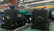 喜讯,米兰体育3台2000KW/10.5KV高压发电机并网成功