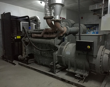 米兰体育800KW/400V陆用发电机应用于某房地产项目