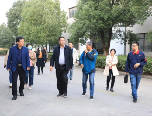 省发改委调研组莅临米兰体育工厂调研