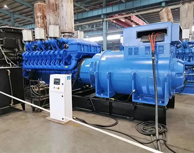 米兰体育1800KW/10.5Kv高压发电机应用于某工厂项目
